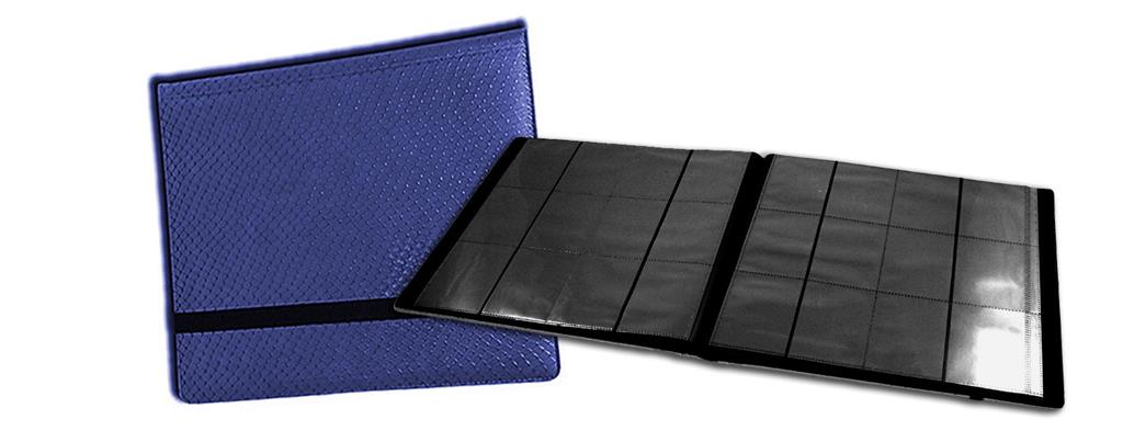 LEGION Binder 12 Cases Dragon Hide Bleu