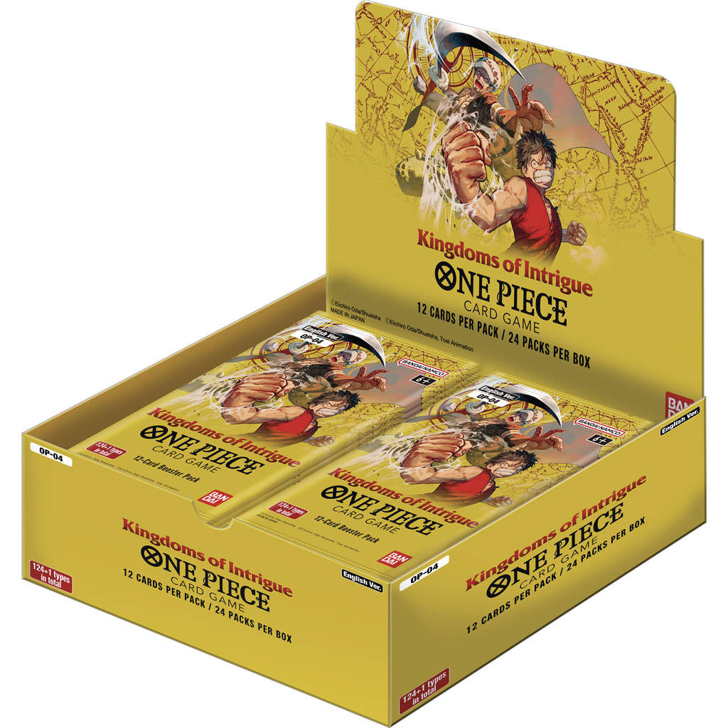 One Piece Card Game Display Kingdoms of Intrigue OP04