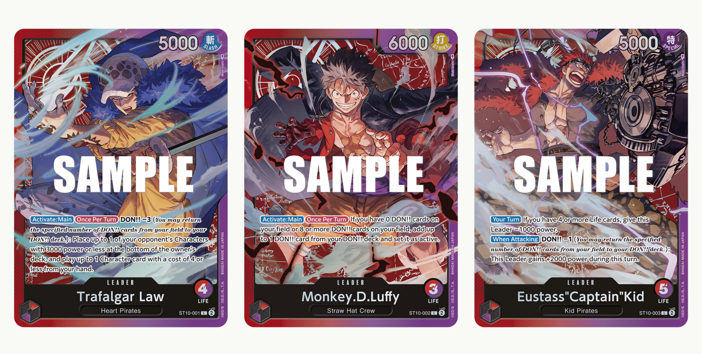 One Piece Ultra Deck ST10 : The Three Captains