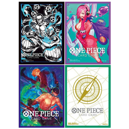 Sleeves One Piece Card Game V5 : Standard Green