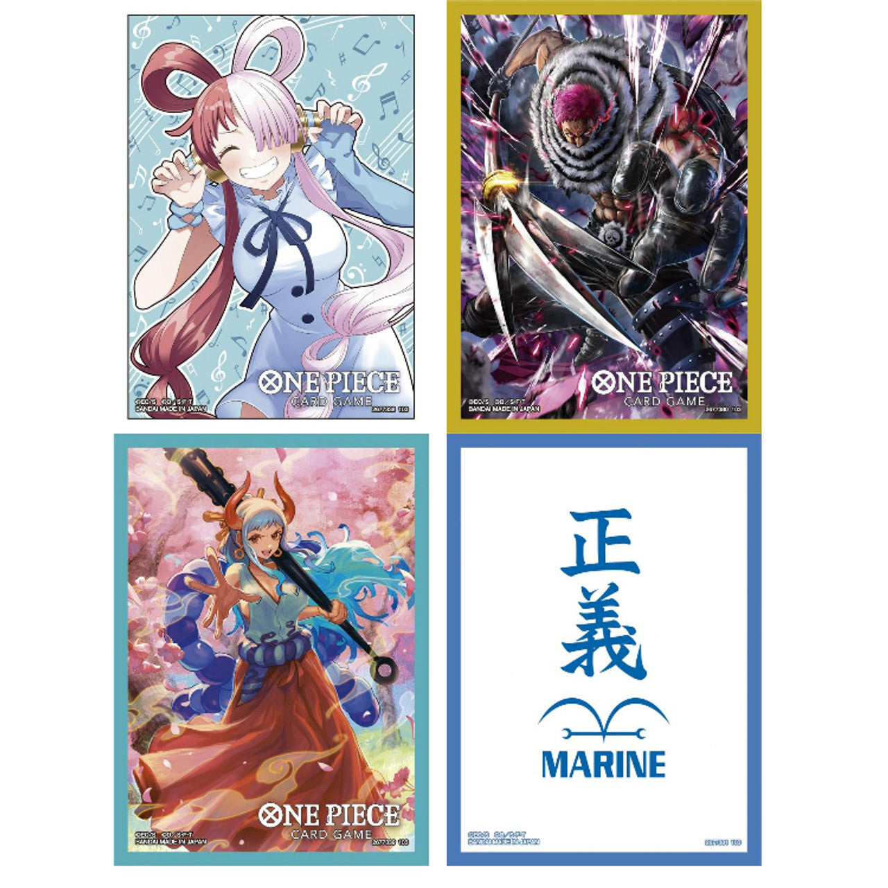 Sleeves x70 One Piece Card Game V3