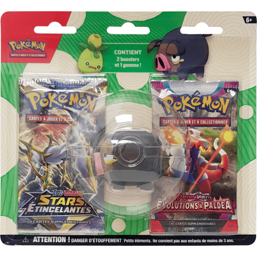 Pokémon Duopack Gomme Rentrée 2023 : Gourmelet