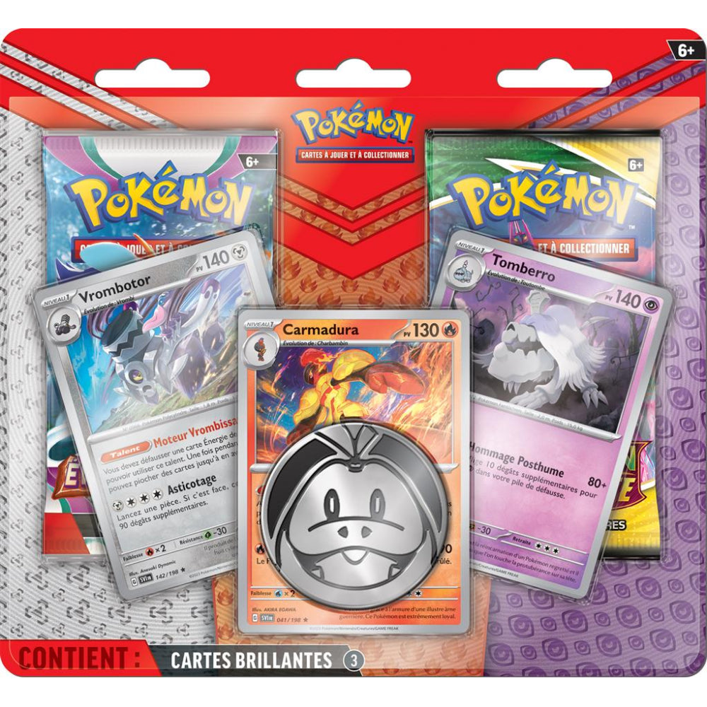Pokémon Duopack Octobre 2023 : Carmadura, Vrombotor et Tomberro