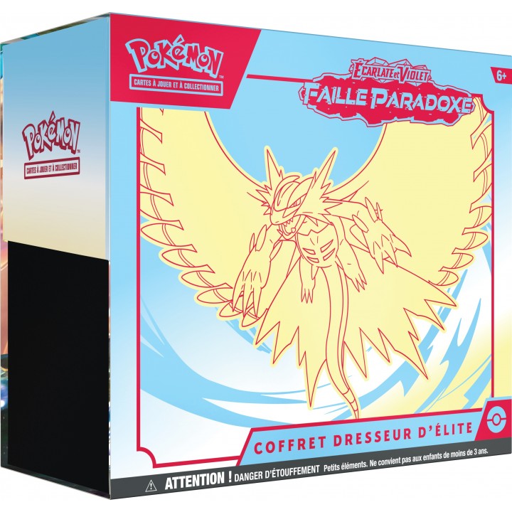 Pokémon Coffret Dresseur d'Élite EV04 Faille Paradoxe : Rugit-Lune
