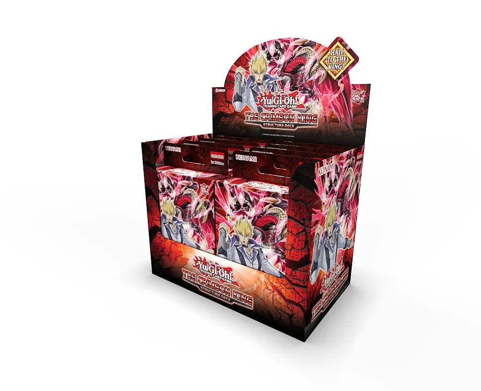 Yu-Gi-Oh! Deck de Structure : Le Roi Cramoisi Display