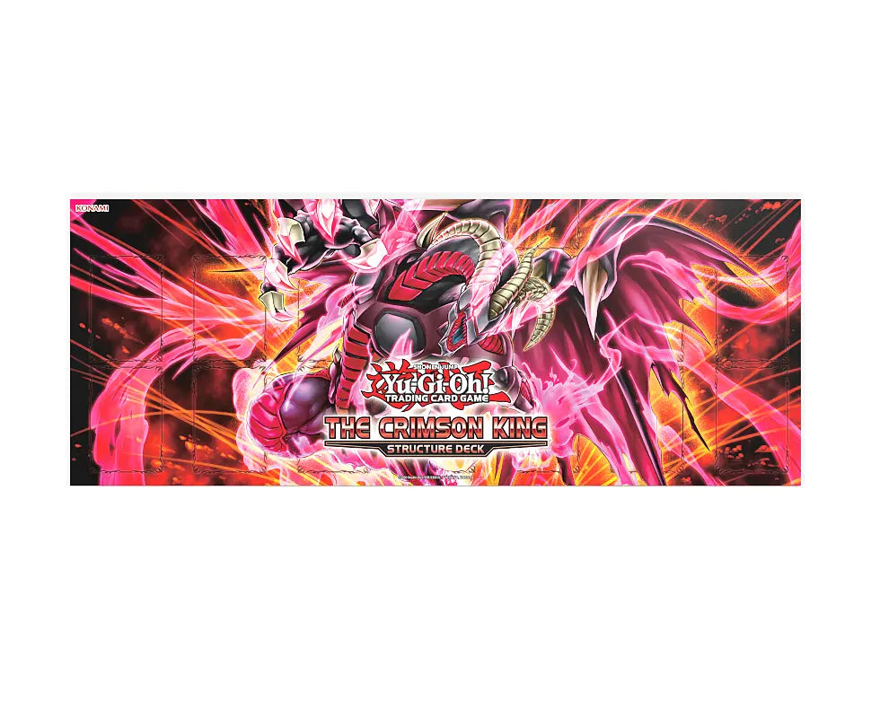 Yu-Gi-Oh! Deck de Structure : Le Roi Cramoisi Playmat