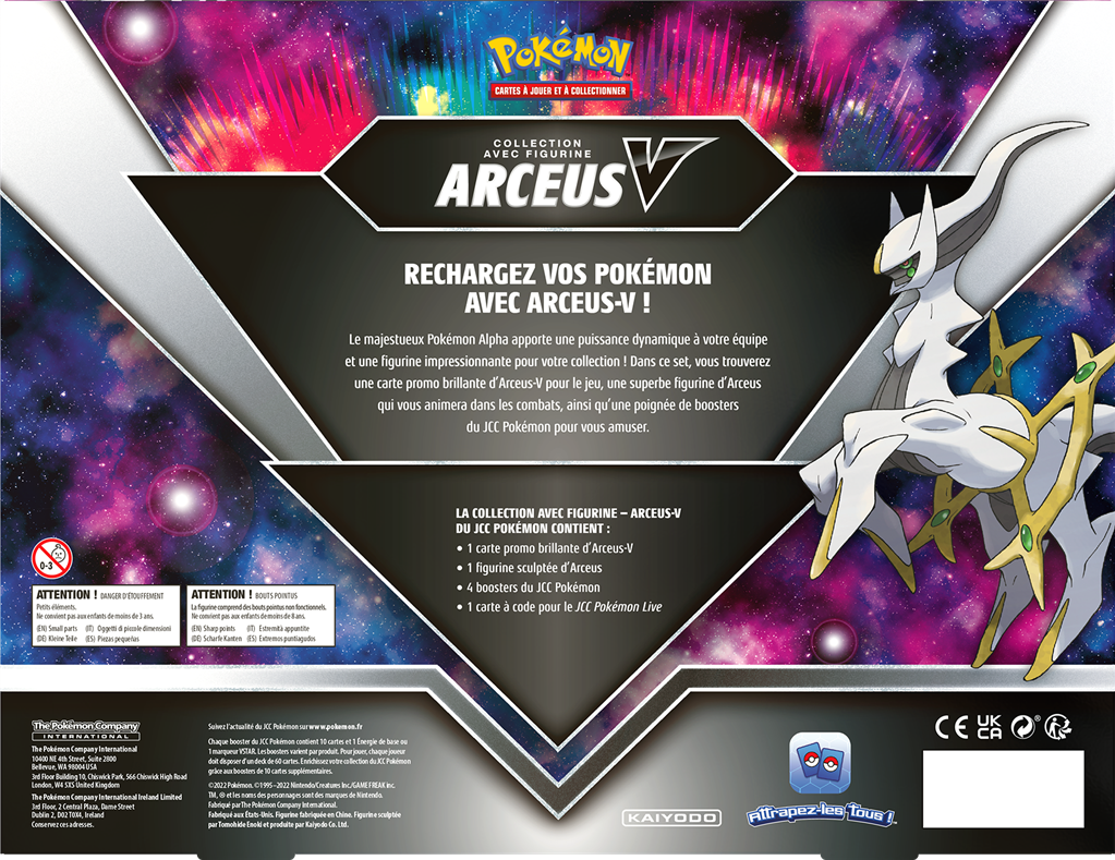 Coffret Arceus V Verso