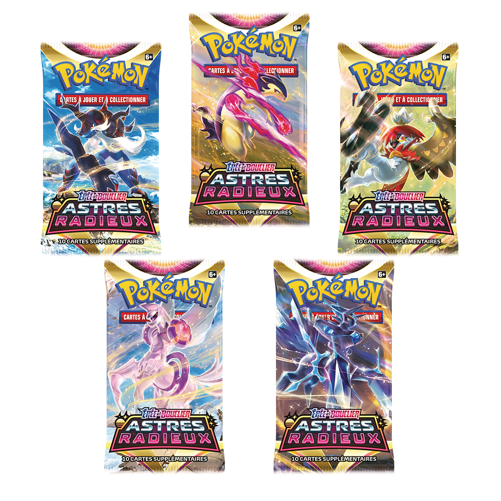 Pokémon Booster Blister Astres Radieux Artset