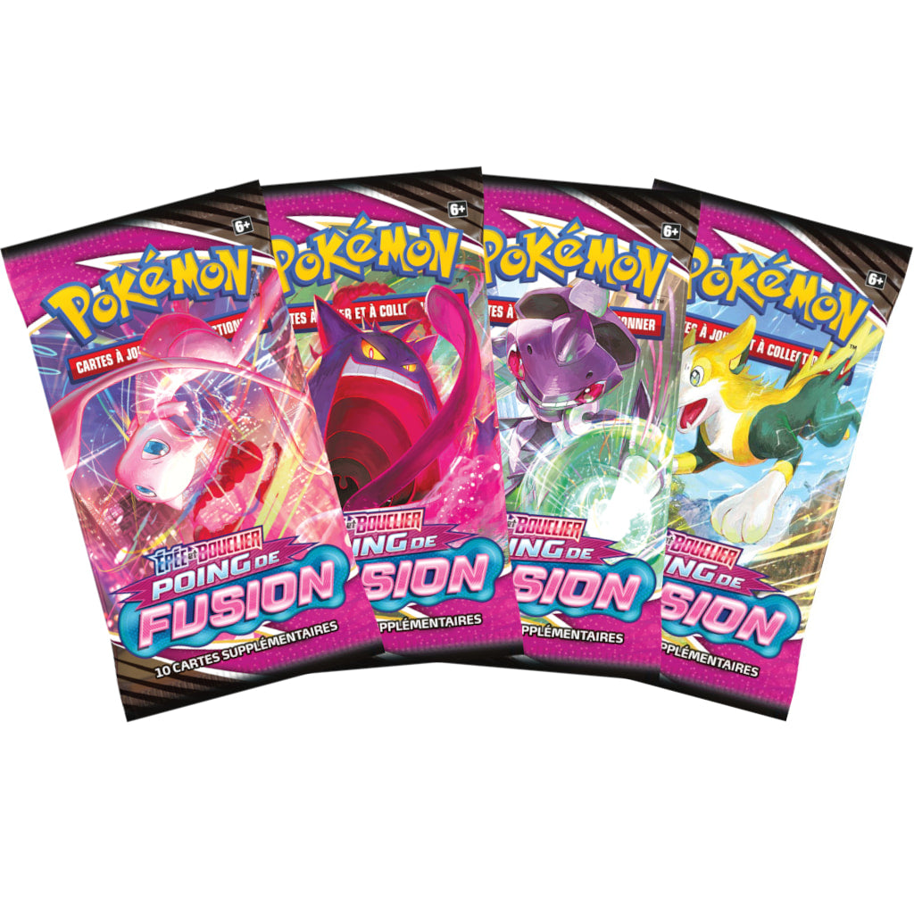 Pokémon Booster Blister : Poing de Fusion EB08