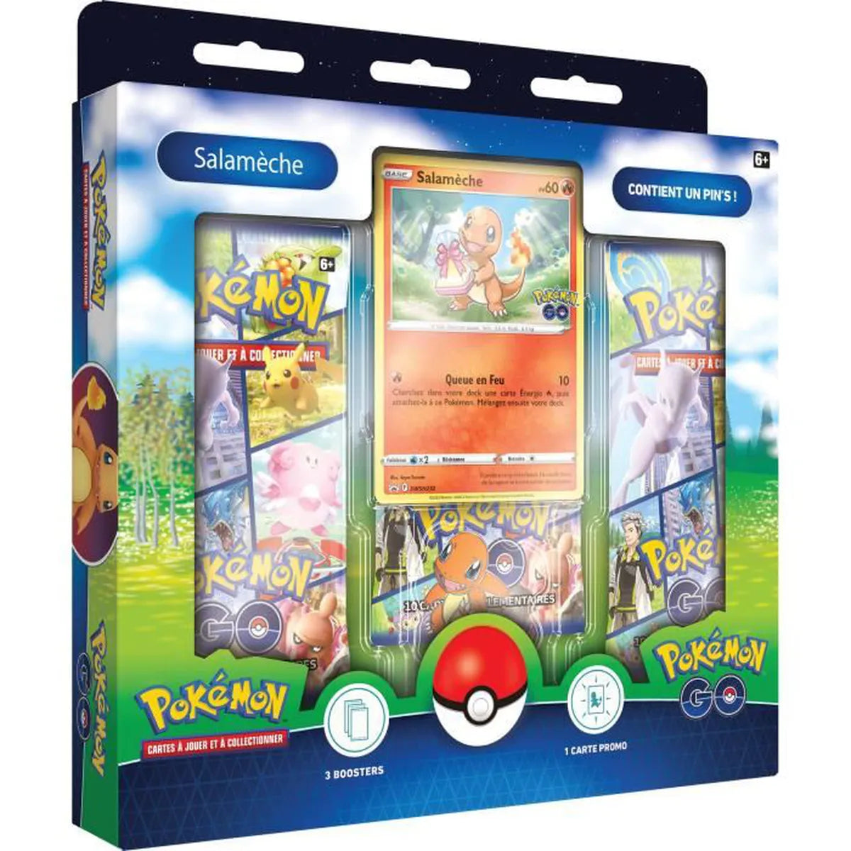 Pokémon GO Coffret Pin's Salamèche
