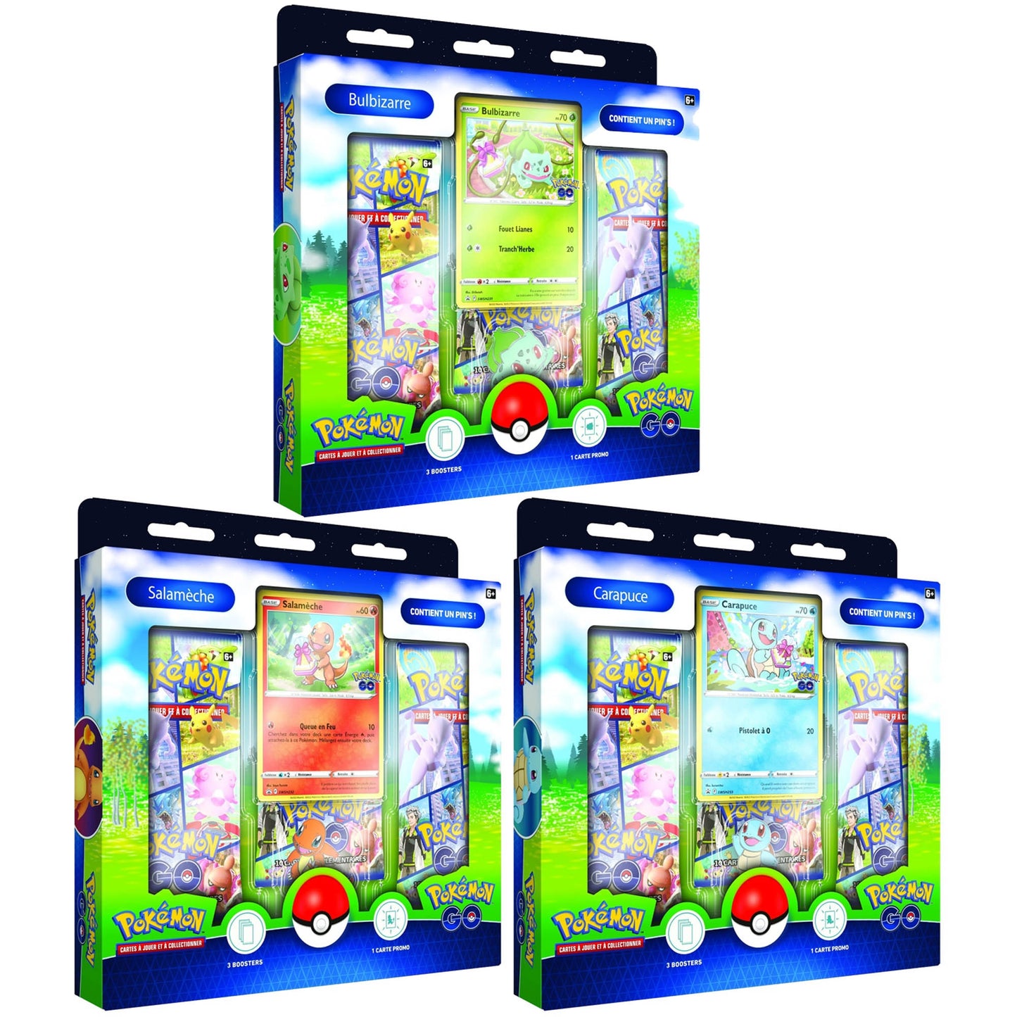 Pokémon GO Coffrets Pin's