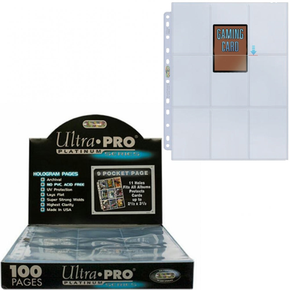Ultra PRO 100 Feuilles Classeur Platinium