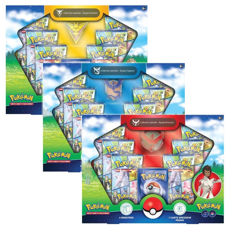 Pokémon Coffret Pokémon GO EB10.5 Collection Spéciale : Équipe Bravoure