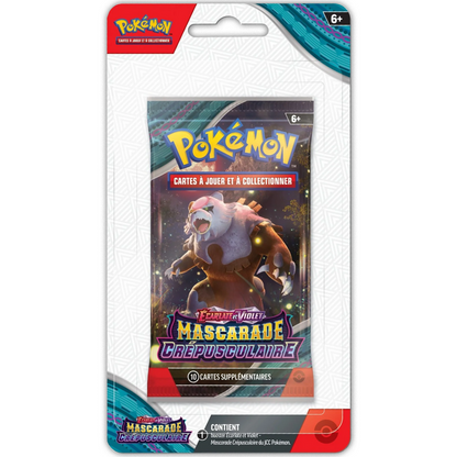 Pokémon Booster Blister : Mascarade Crépusculaire EV06