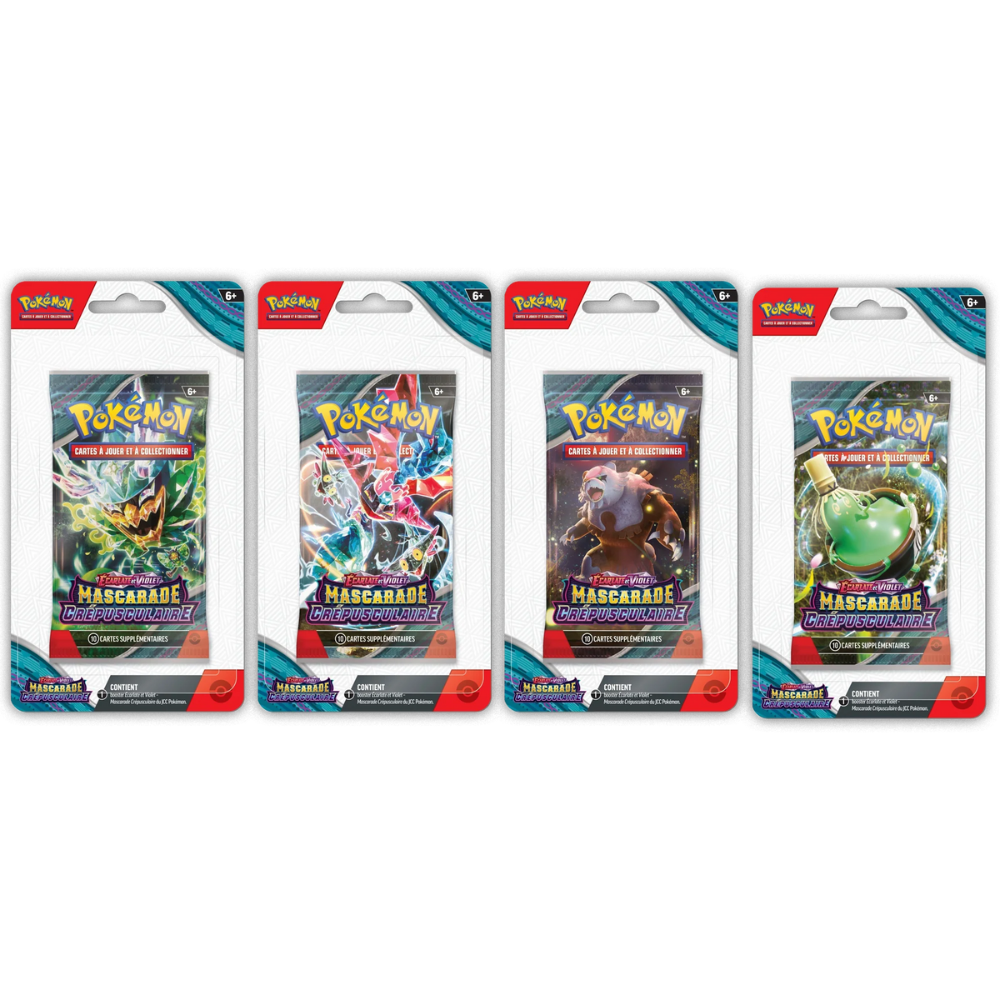 Pokémon Booster Blister : Mascarade Crépusculaire EV06