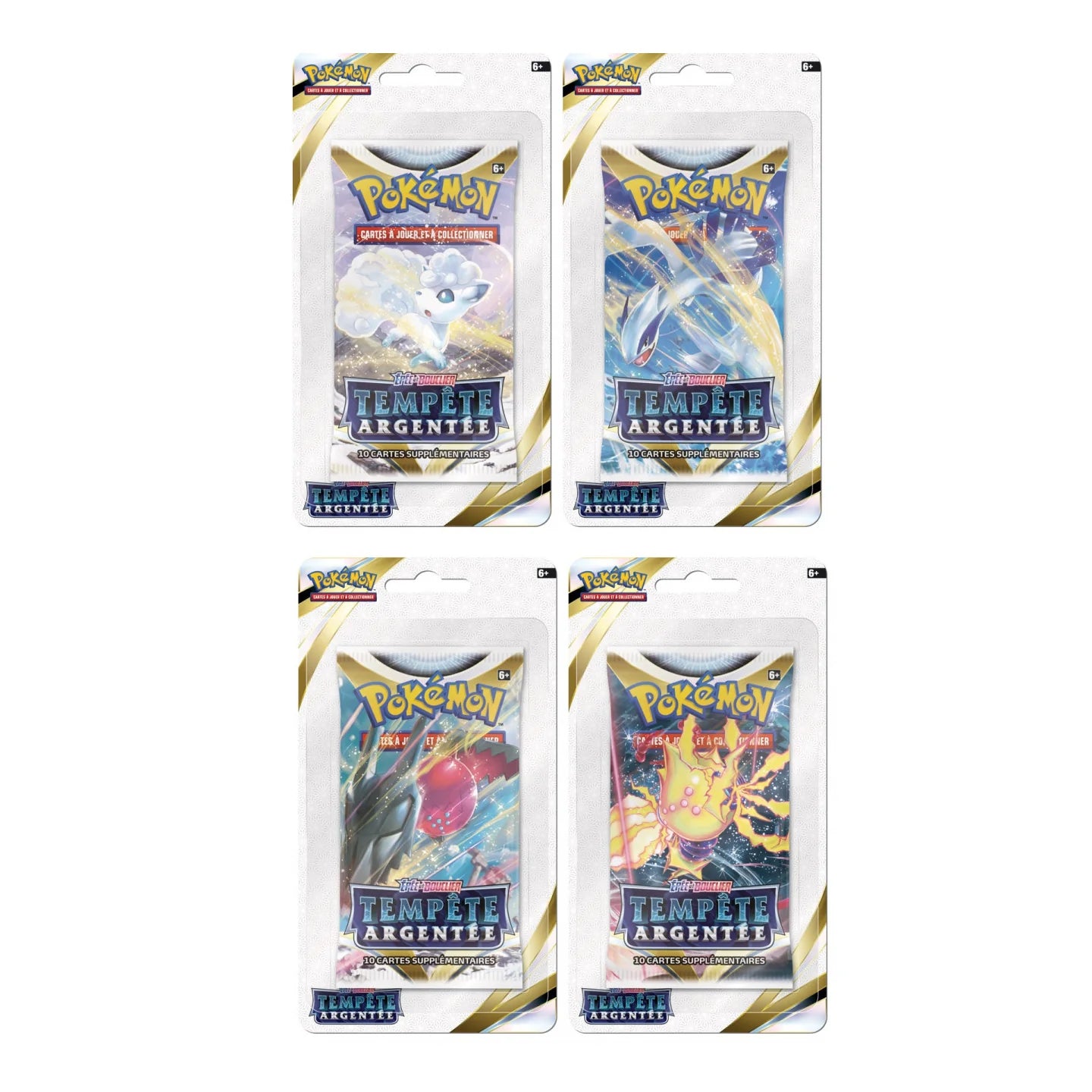 Pokémon Booster Blister : Tempête Argentée EB12 Artset