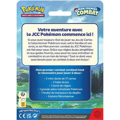 Pokémon Deck Mon Premier Combat