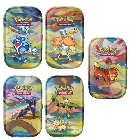 Pokémon Display Mini Tins Juin 2024 : Magnifique Paldea