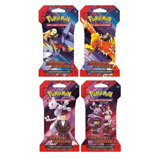 Booster Pokémon EV10 Rivalités Destinées blister français