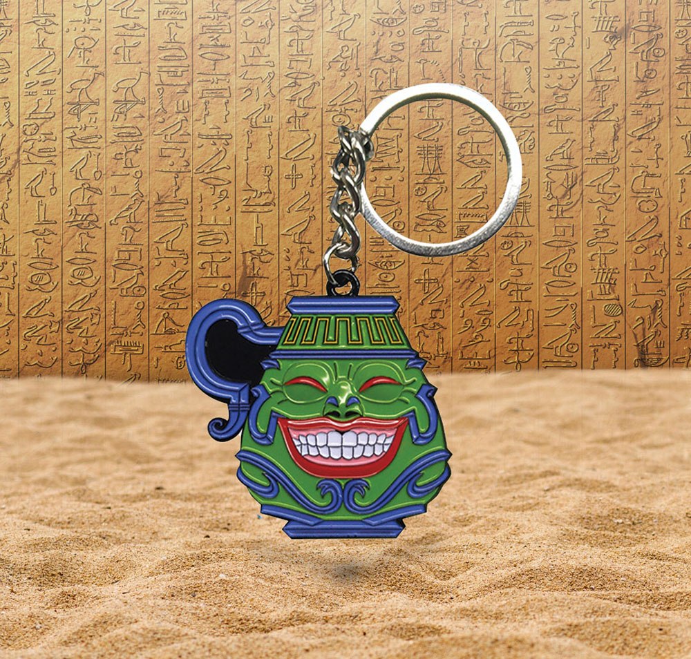 Yu-Gi-Oh! Porte-clés métal Pot of Greed Limited Edition
