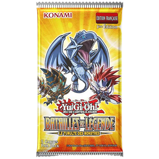 Booster Yu-Gi-Oh! "Batailles de Légende : Le Tumulte des Monstres", version française