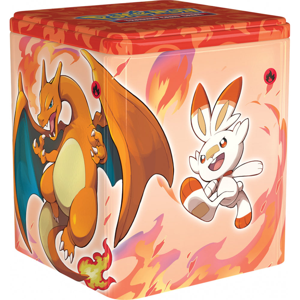 Pokémon Pokébox Tin Cube Type Feu