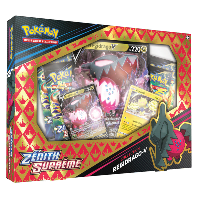 Pokémon Coffret Zénith Suprême 12.5 : Collection Regidrago V