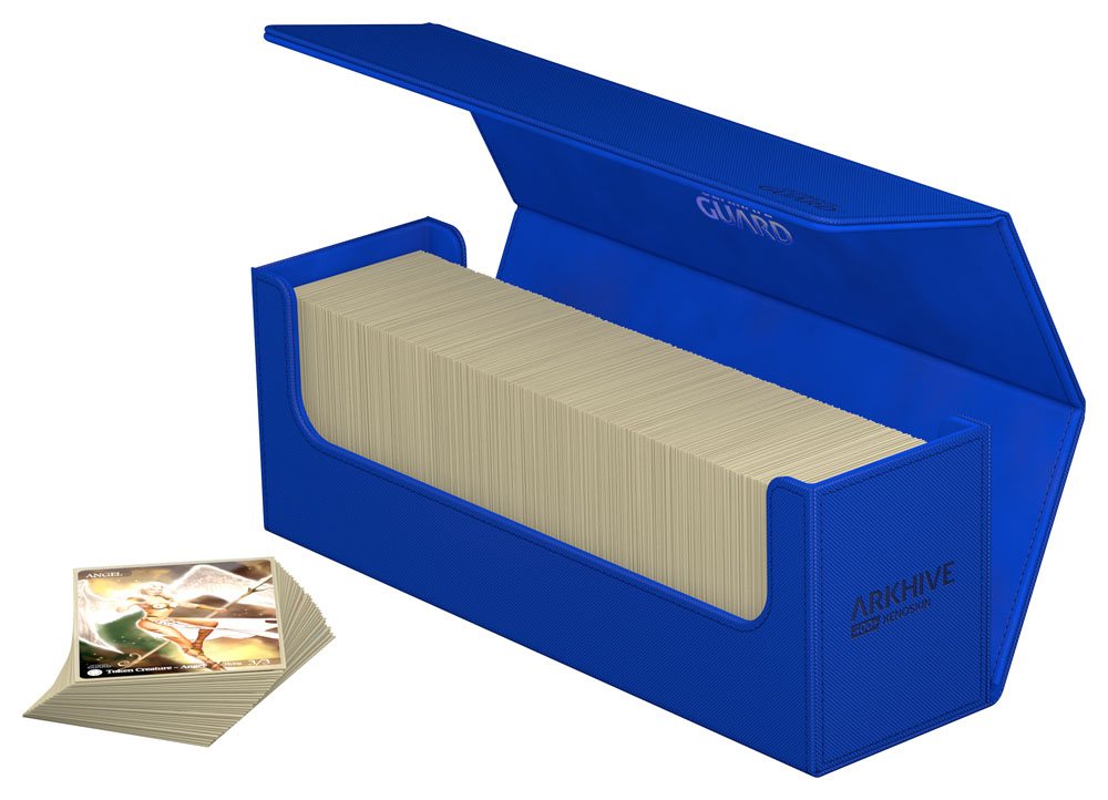 Ultimate Guard Arkhive 400+ XenoSkin Monocolor Bleu avec cartes